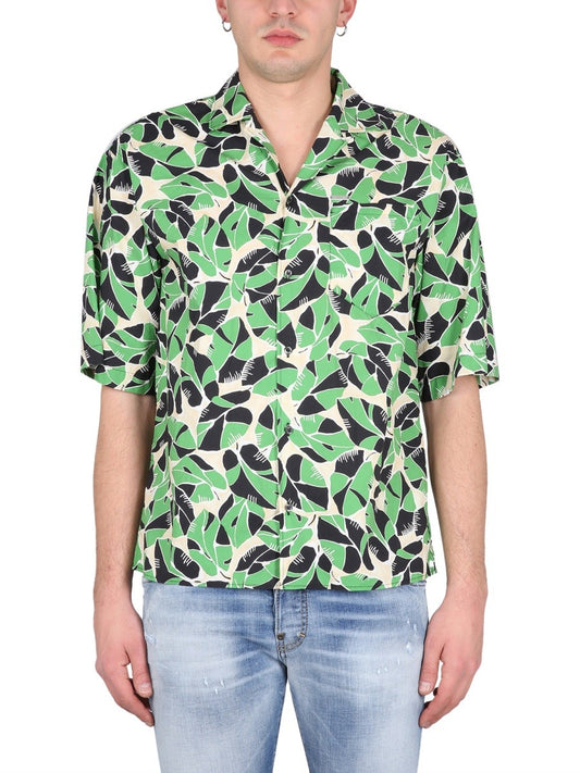 Dsquared BOWLING COLLAR SHIRT