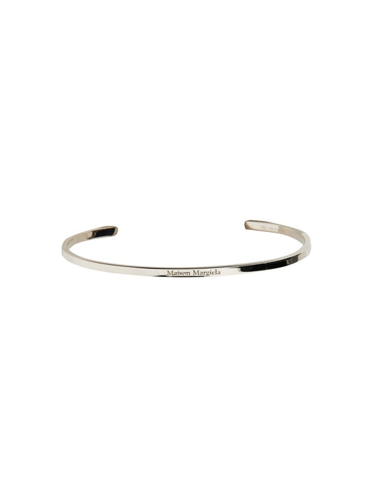 Maison Margiela OPEN BRACELET WITH LOGO