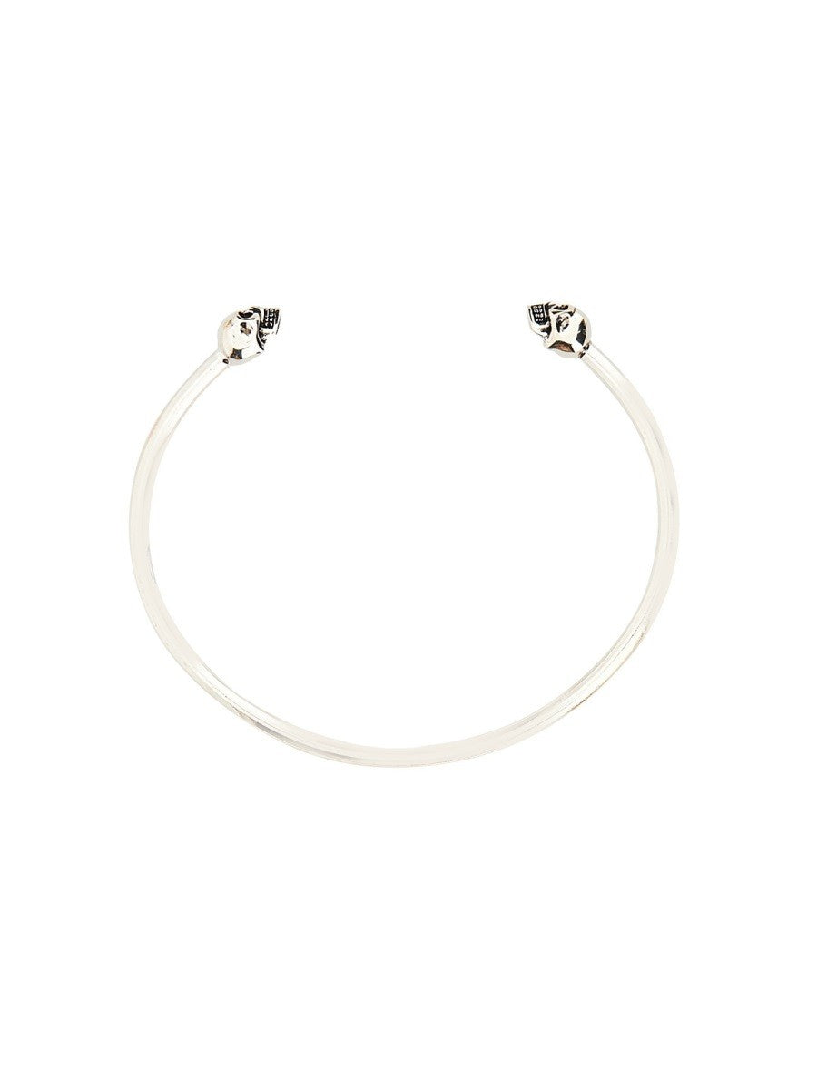 Alexander Mcqueen "TWIN SKULL" BRACELET