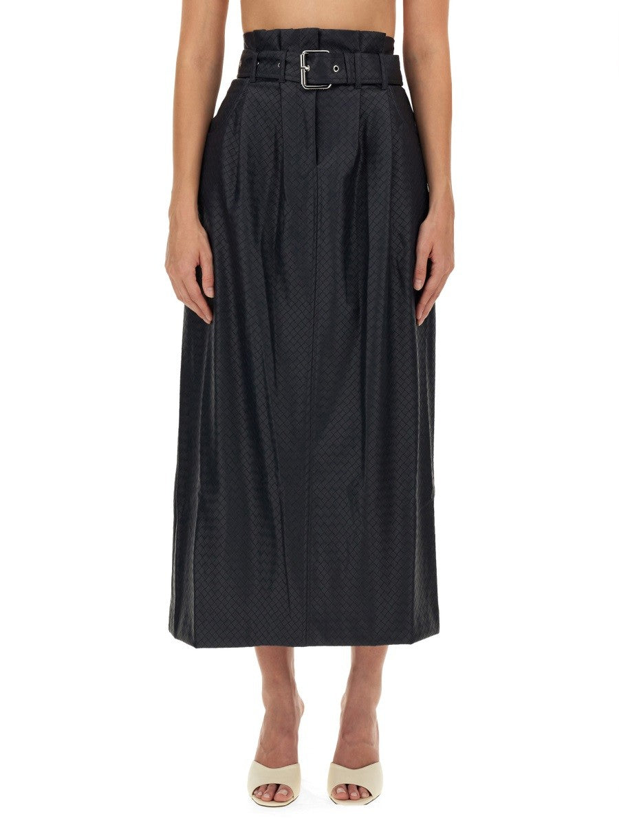 ROTATE BIRGER CHRISTENSEN BRAIDED SKIRT