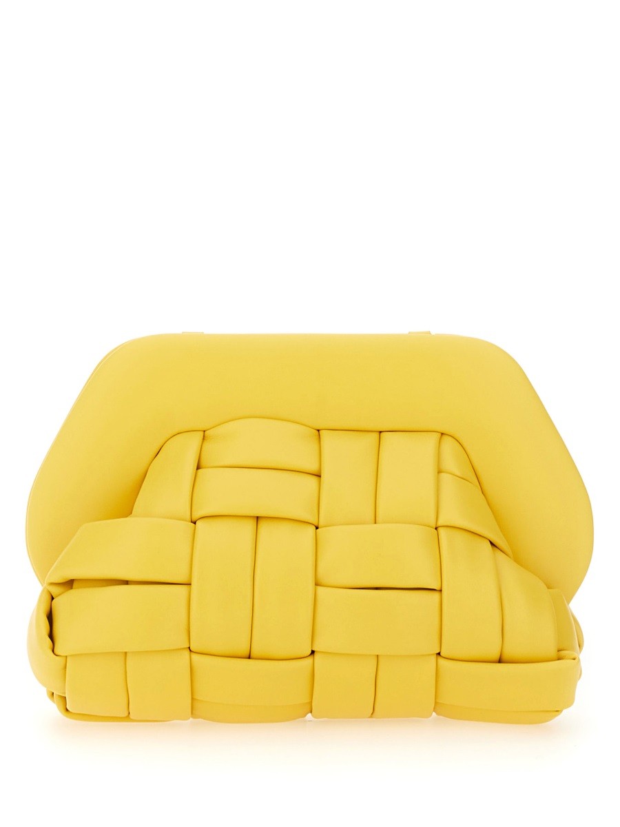 THEMOIRÈ BRAIDED "TIA" CLUTCH