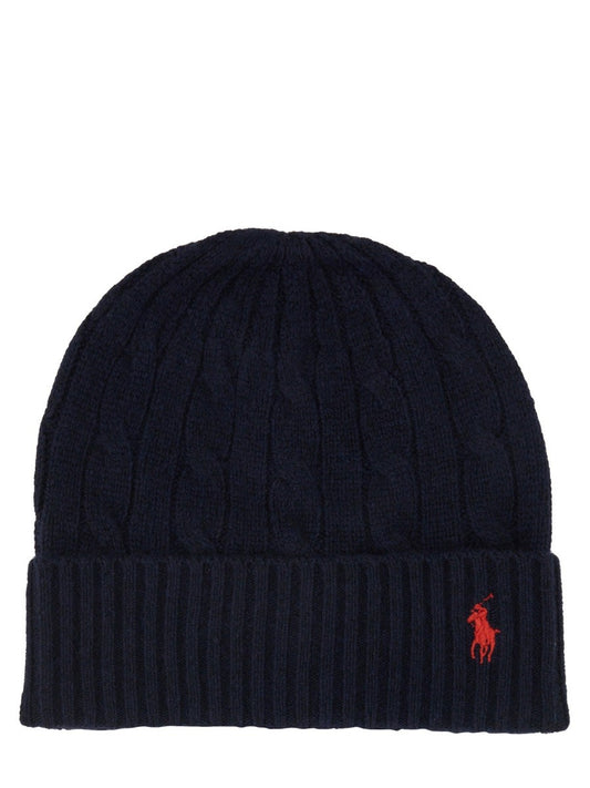 Polo Ralph Lauren BRAIDED WOOL AND CASHMERE BEANIE
