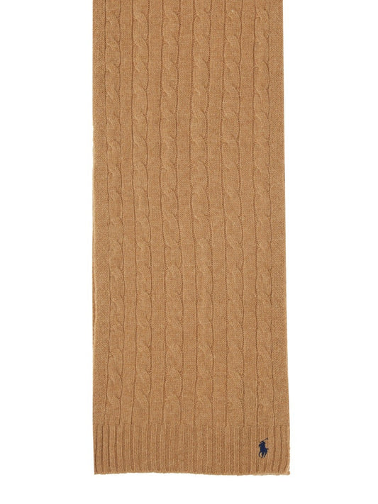 Polo Ralph Lauren BRAIDED WOOL AND CASHMERE SCARF