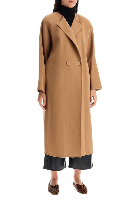 MAX MARA STUDIO -breasted wool coat