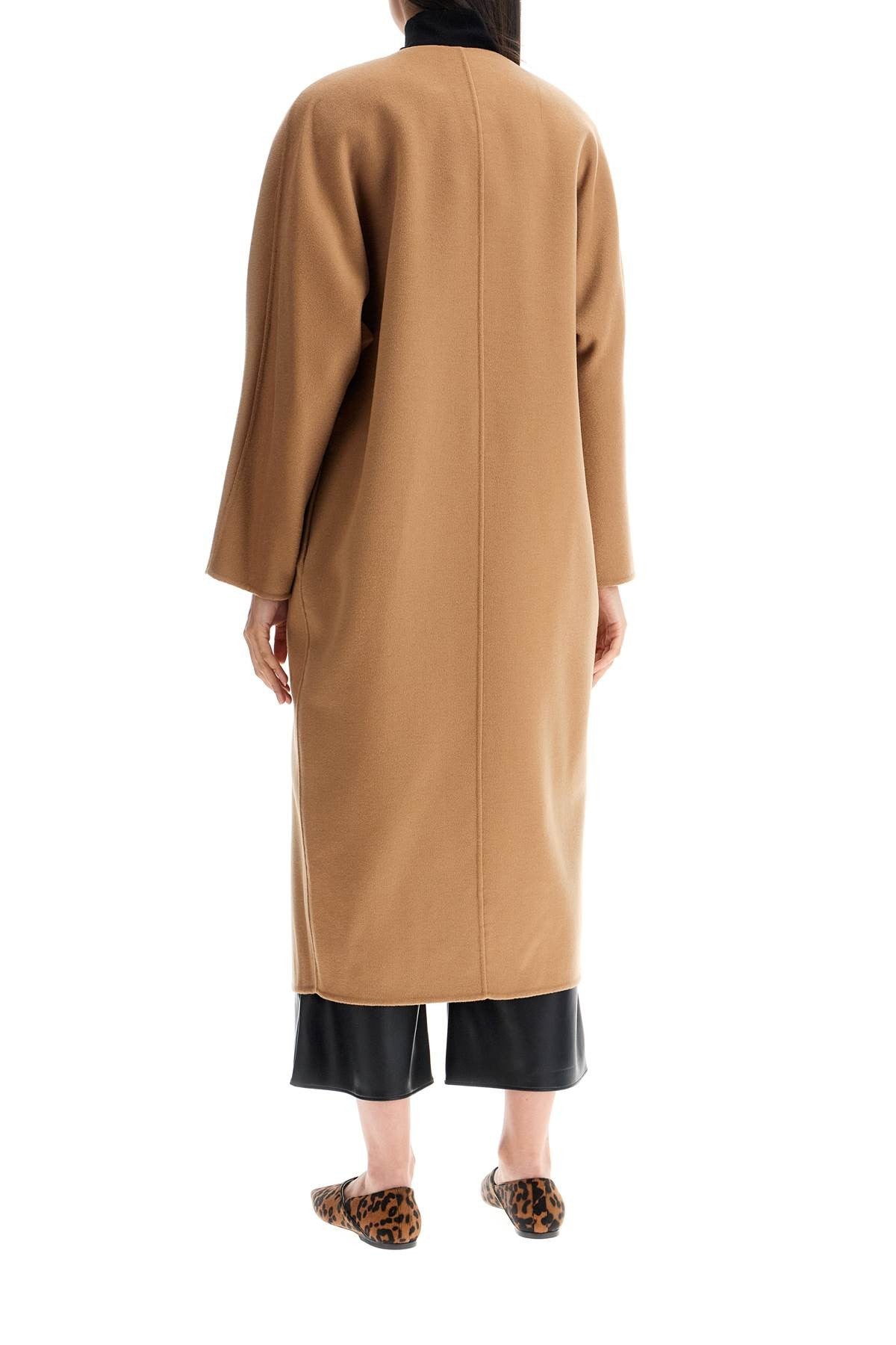 MAX MARA STUDIO -breasted wool coat