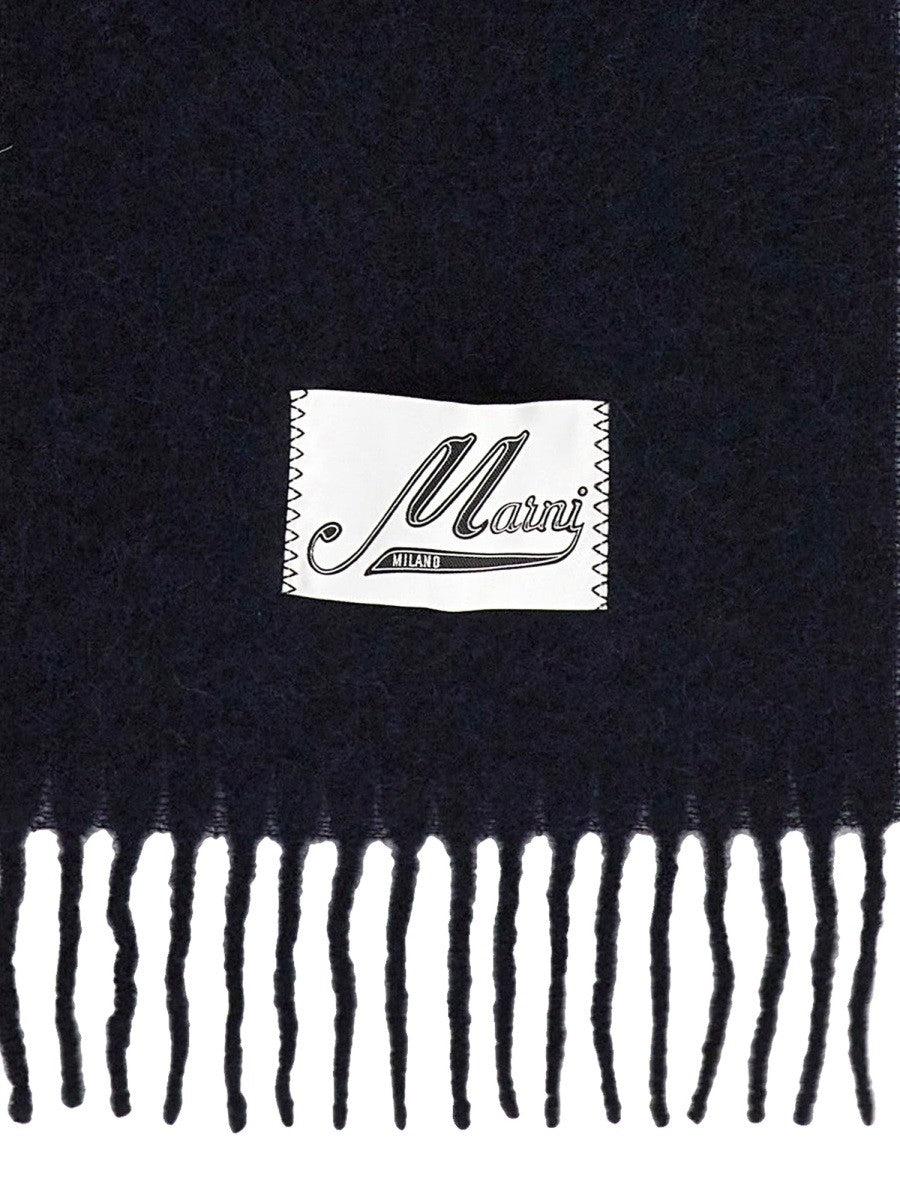 Marni BRUSHED ALPACA SCARF