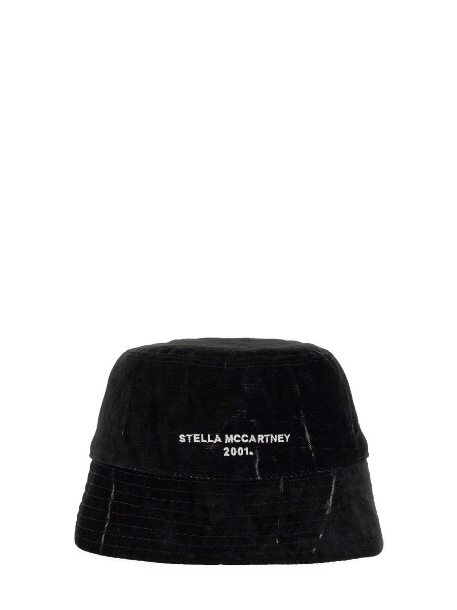 stella mccartney BUCKET HAT WITH LOGO