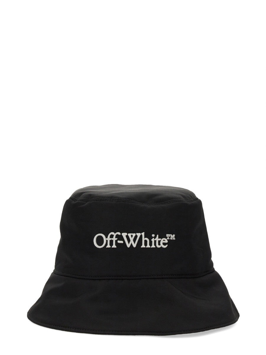 Off-white BUCKET HAT WITH LOGO