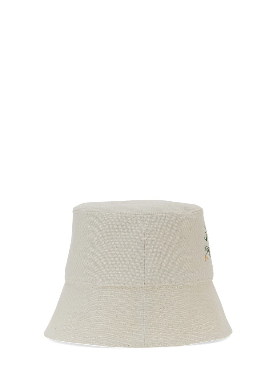 stella mccartney BUCKET HAT WITH LOGO