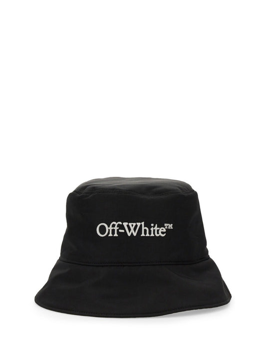 Off-white BUCKET HAT WITH LOGO