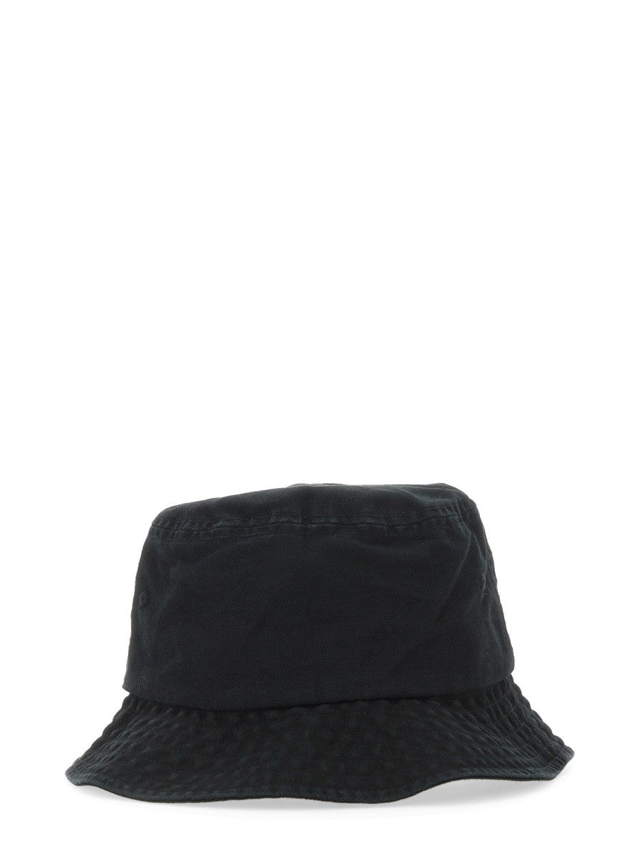 STUSSY BUCKET HAT WITH LOGO