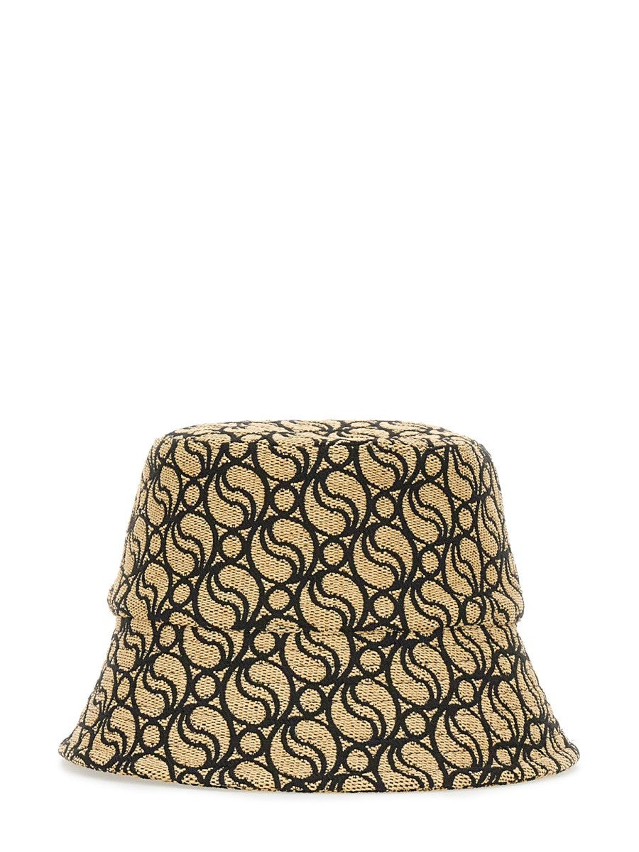 stella mccartney BUCKET HAT WITH LOGO