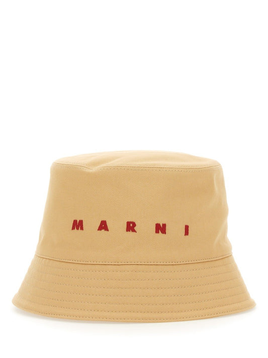 Marni BUCKET HAT WITH LOGO