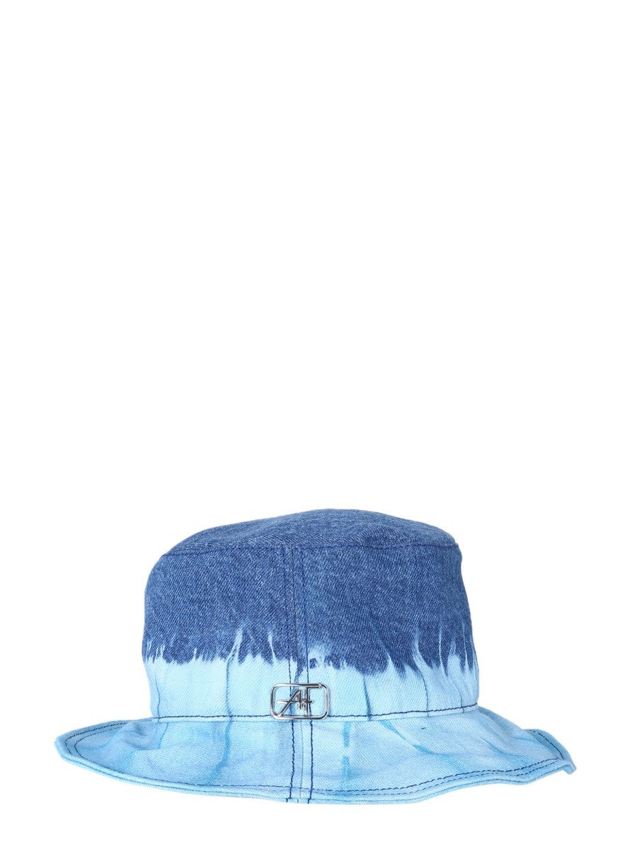 alberta ferretti BUCKET HAT WITH TIE DYE PRINT