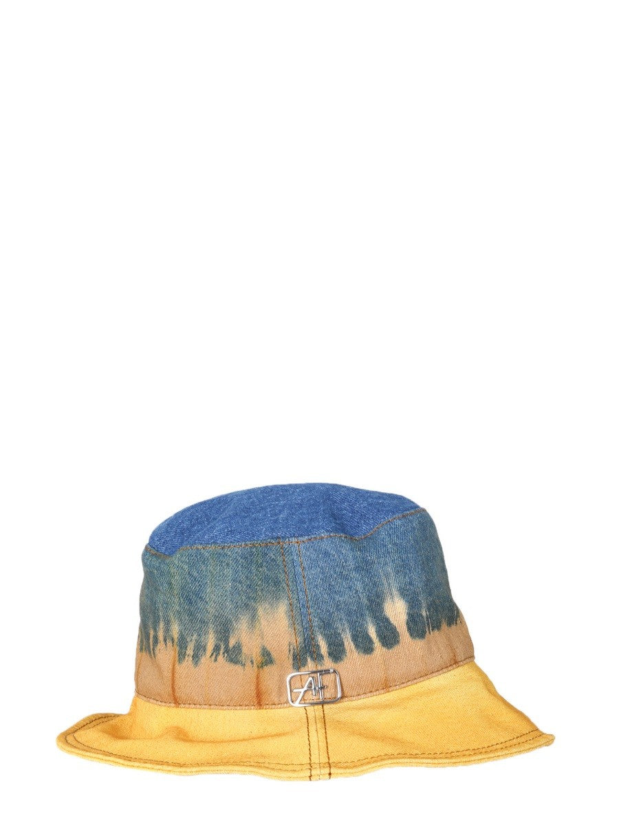 alberta ferretti BUCKET HAT WITH TIE DYE PRINT