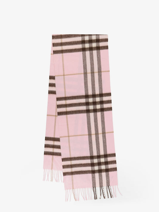 Burberry Burberry Check cashmere scarf
