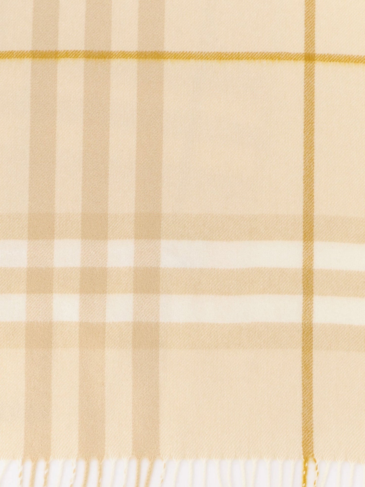 Burberry Burberry Check cashmere scarf