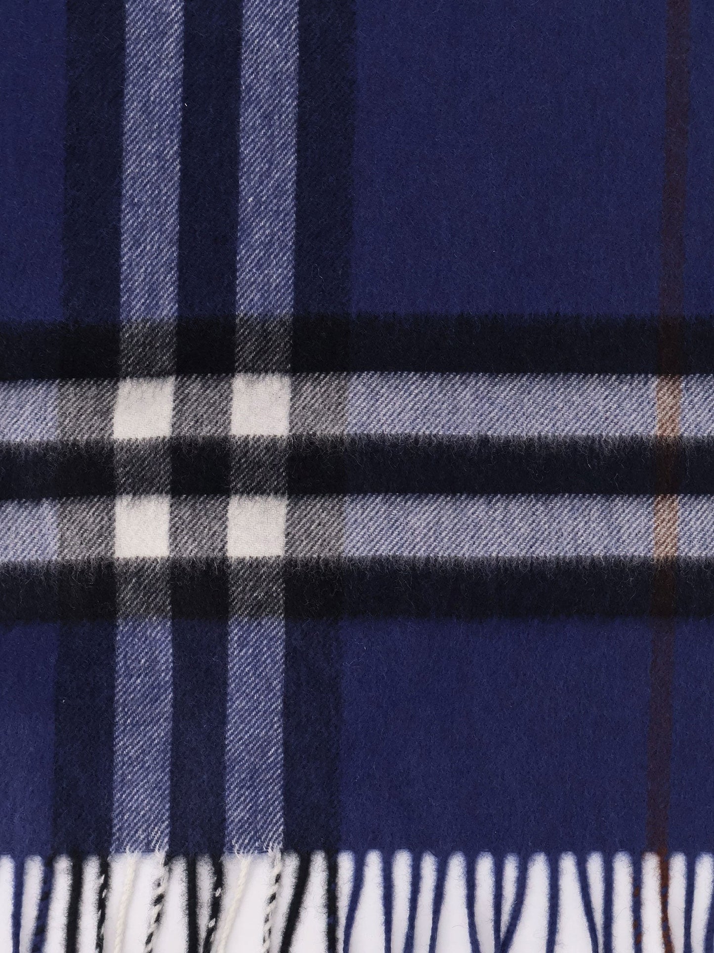 Burberry Burberry Check cashmere scarf