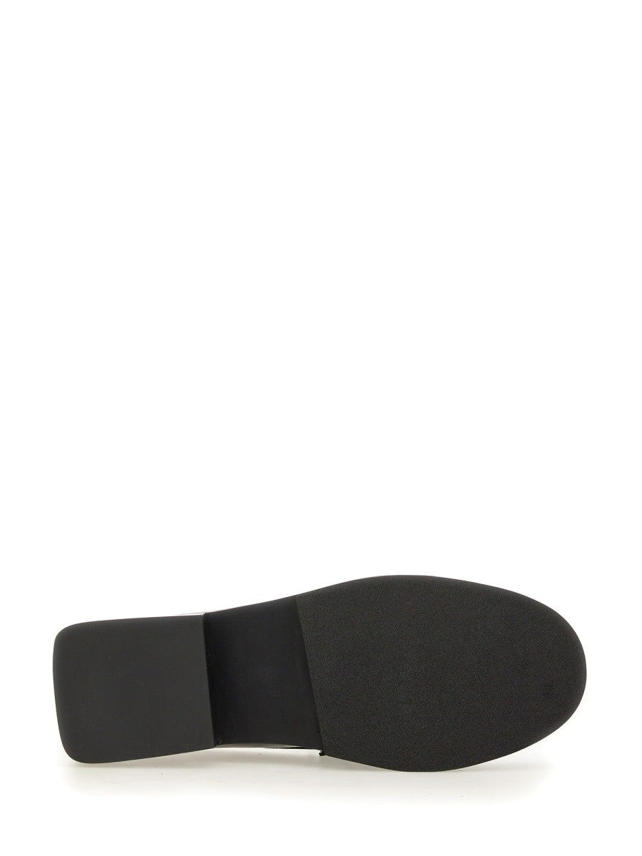GANNI "BUTTERFLY" LOGO LOAFER