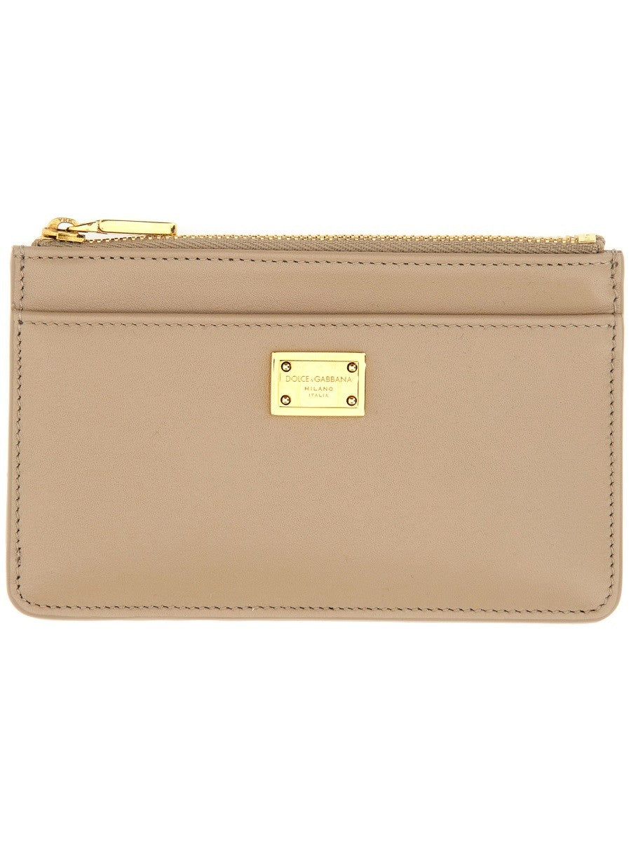 Dolce & Gabbana CALFSKIN PLONGÉ CARD HOLDER
