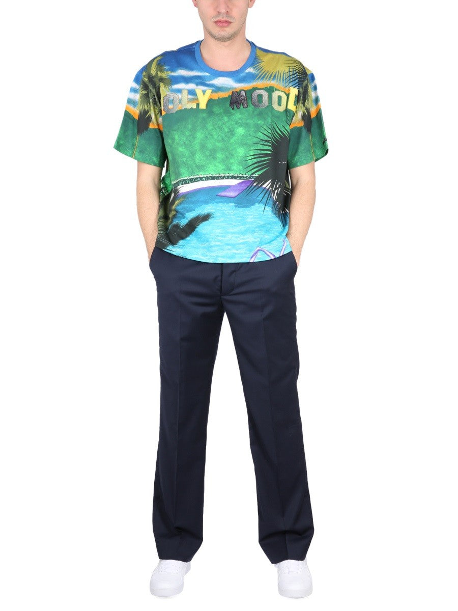 Etro CALIFORNIA PRINT T-SHIRT