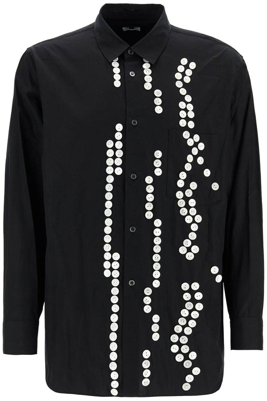 COMME DES GARCONS HOMME PLUS camicia con bottoni decorativi