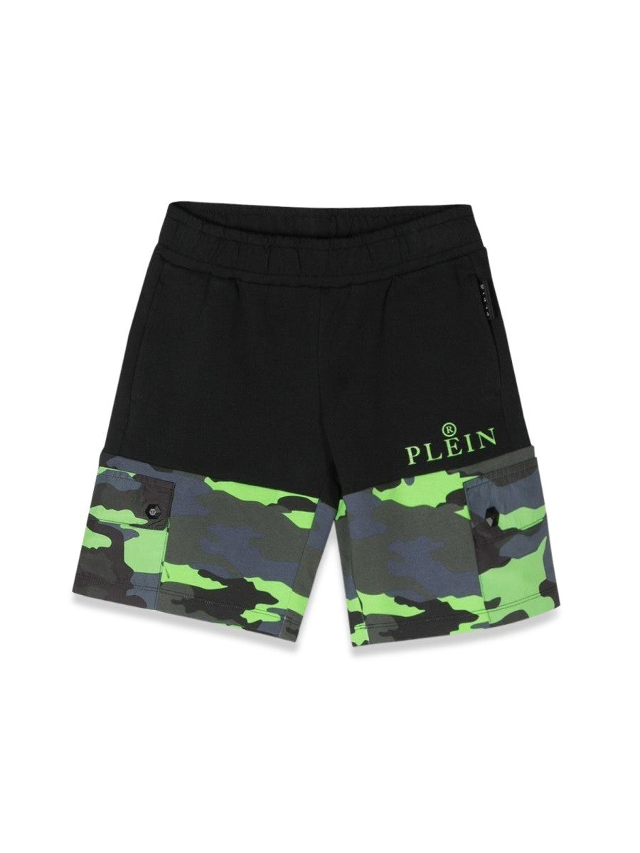 Philipp Plein camou bermuda shorts