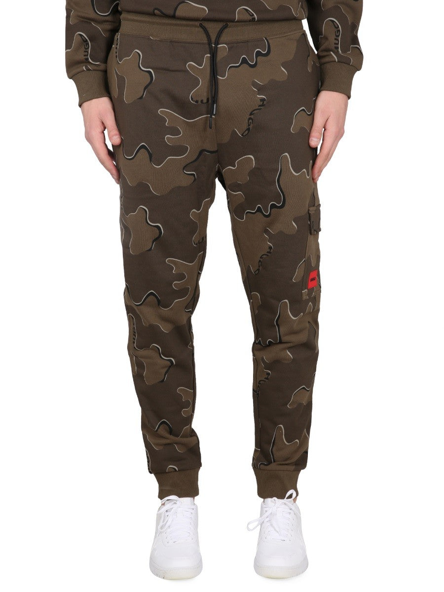 Hugo CAMOUFLAGE JOGGING PANTS