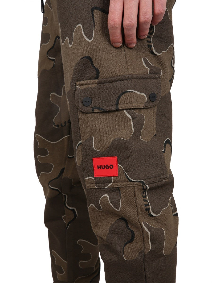 Hugo CAMOUFLAGE JOGGING PANTS