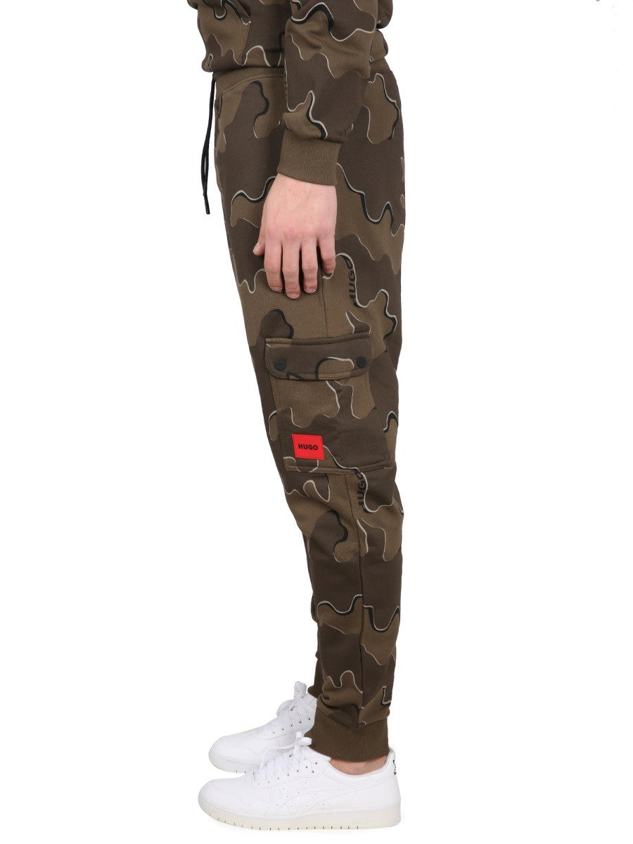 Hugo CAMOUFLAGE JOGGING PANTS