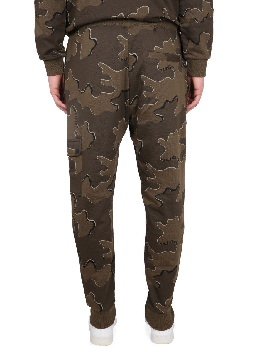 Hugo CAMOUFLAGE JOGGING PANTS