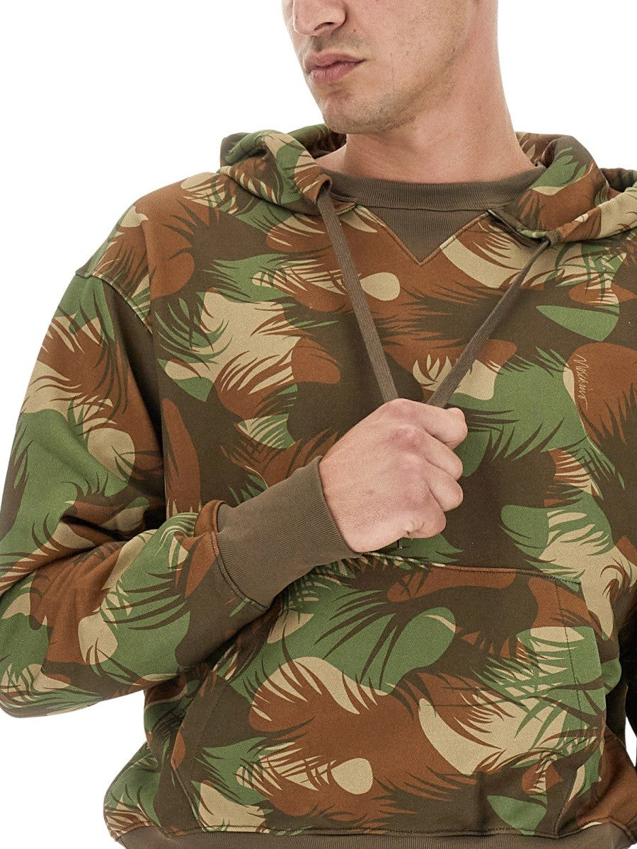 Moschino CAMOUFLAGE SWEATSHIRT