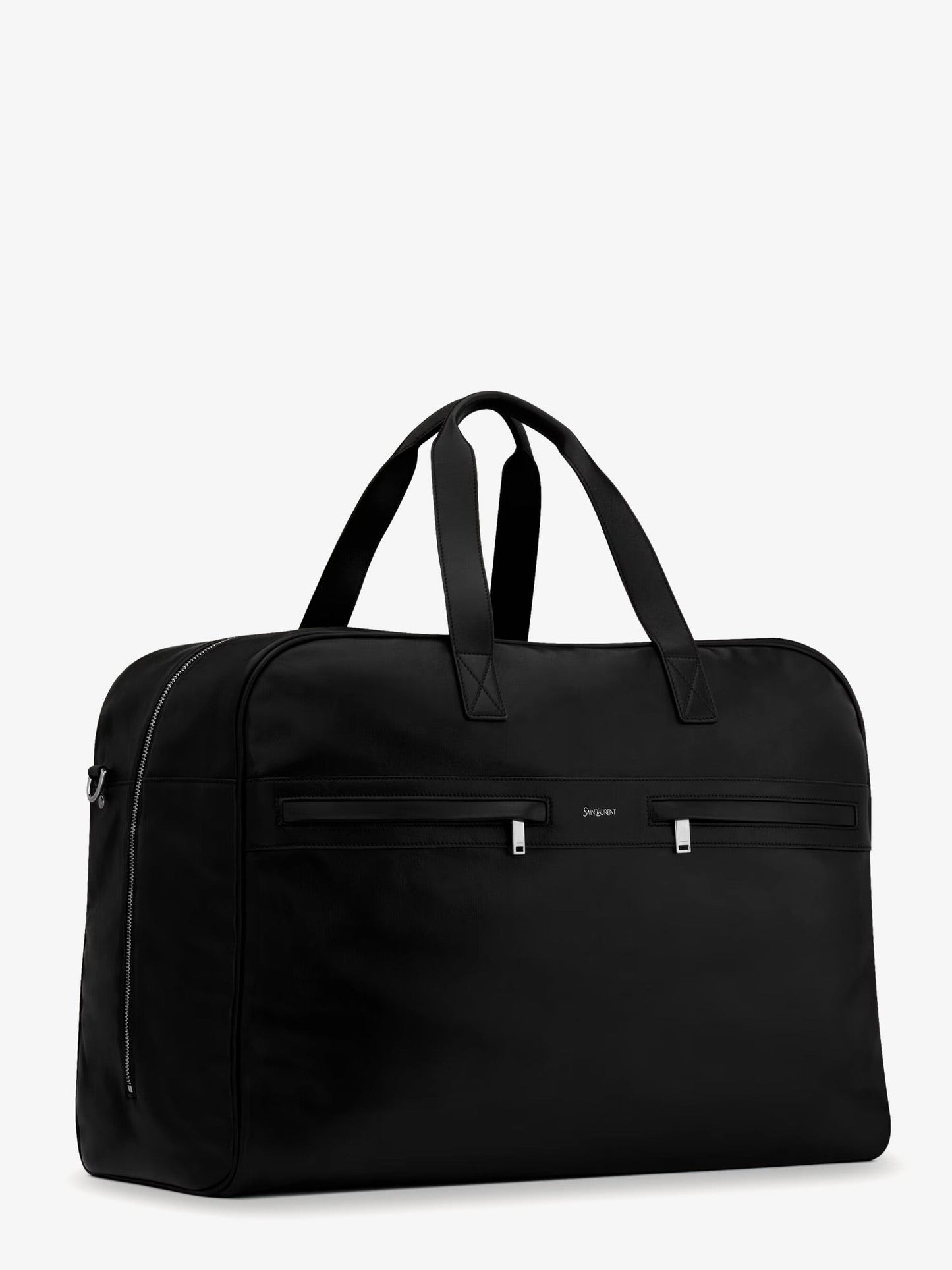 Saint Laurent Camp leather travel bag