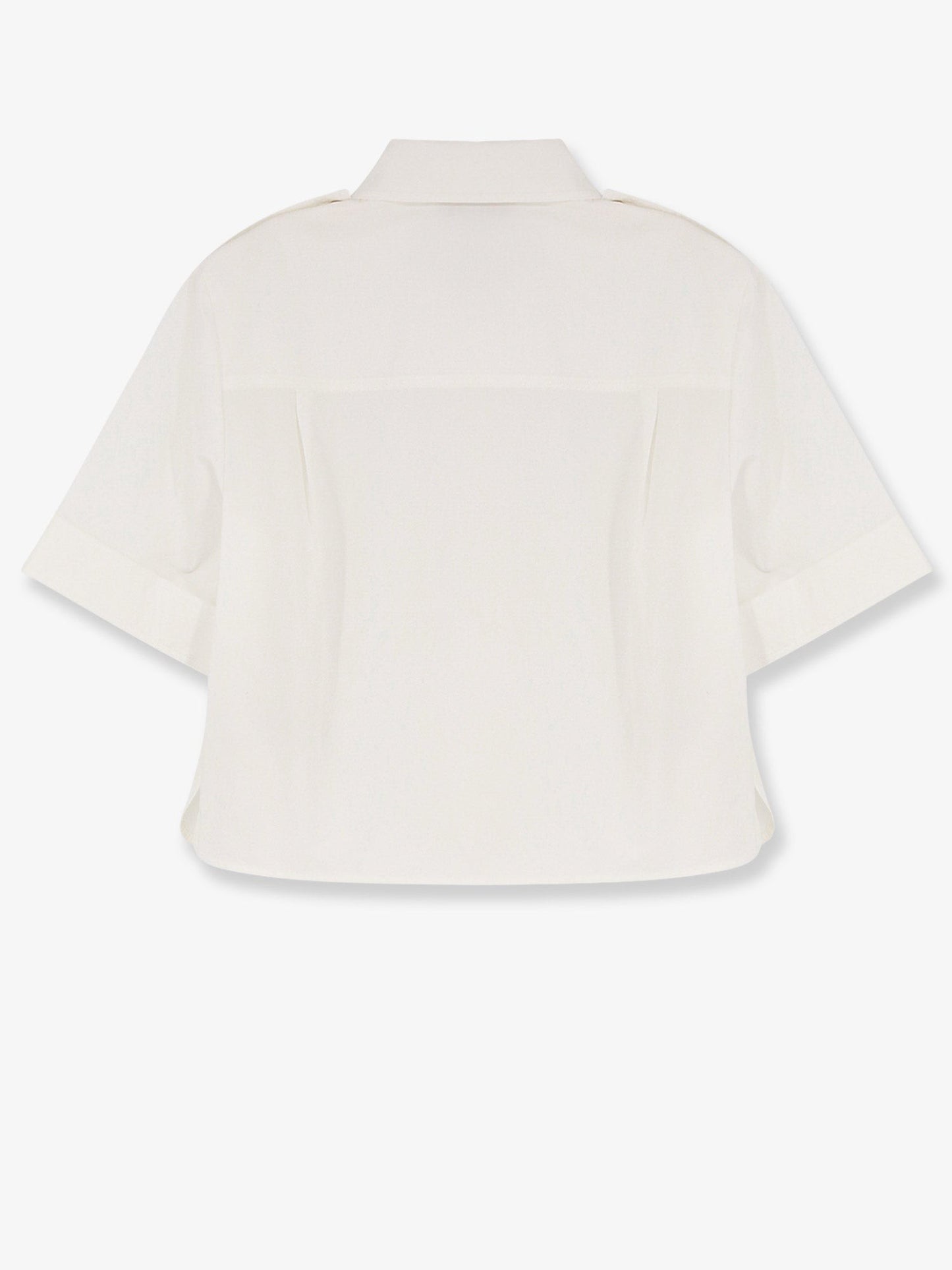 Tory Burch Camp stretch cotton shirt