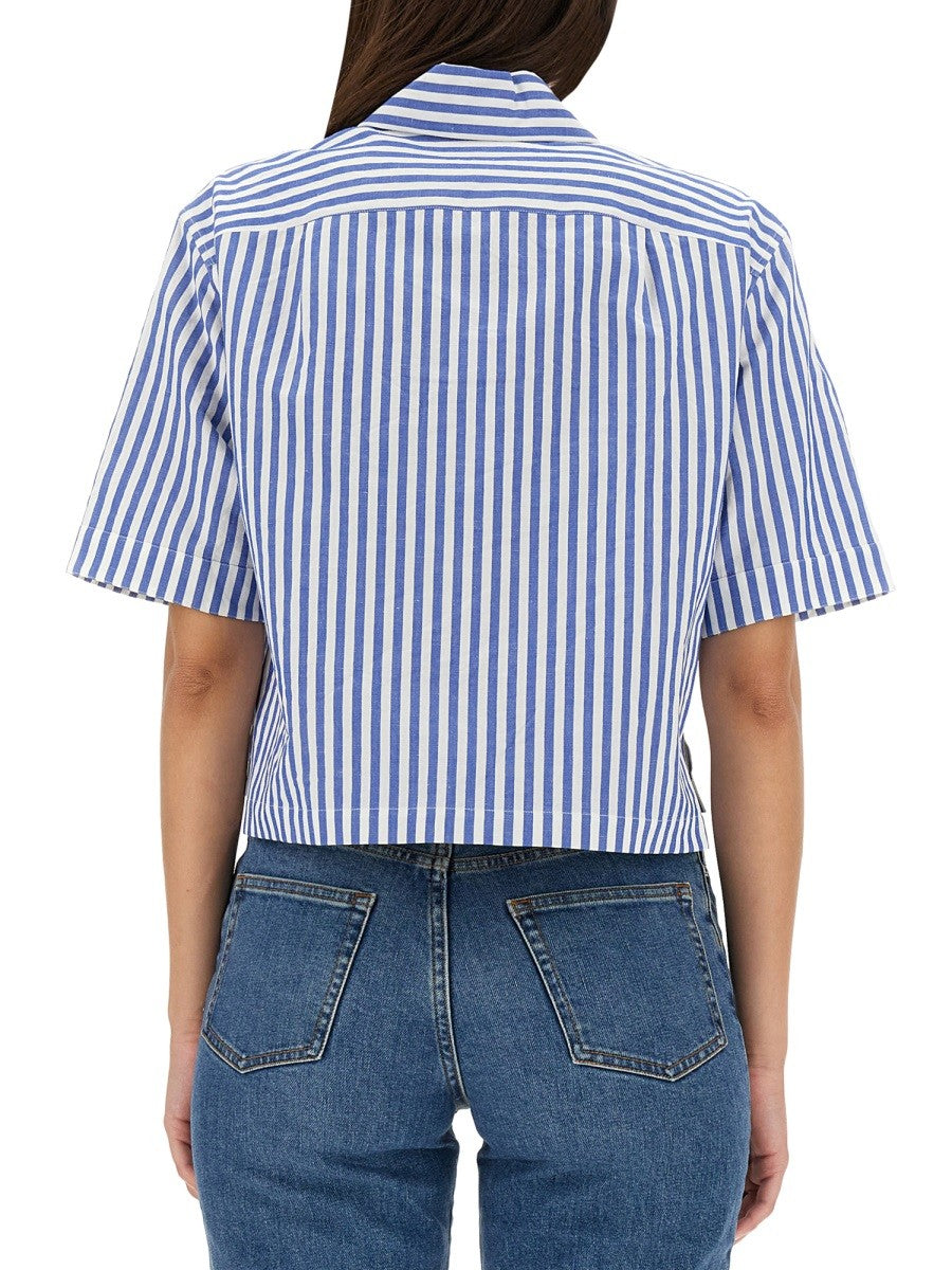 MARGARET HOWELL CANDY STRIPE SHIRT