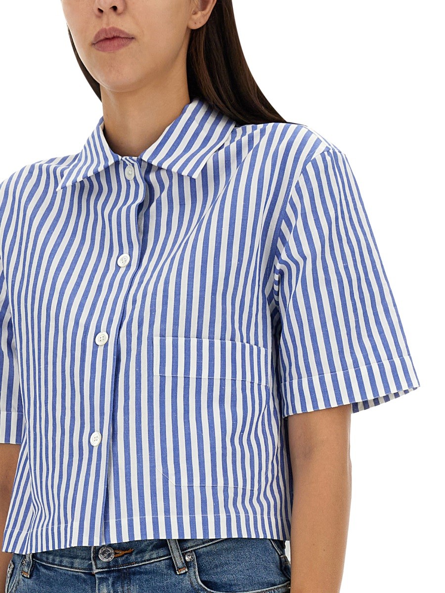 MARGARET HOWELL CANDY STRIPE SHIRT