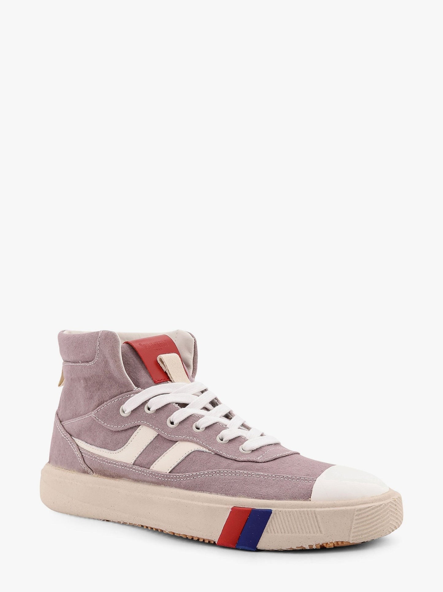PRO KEDS Canvas high-top sneakers with iconi bicolor detail