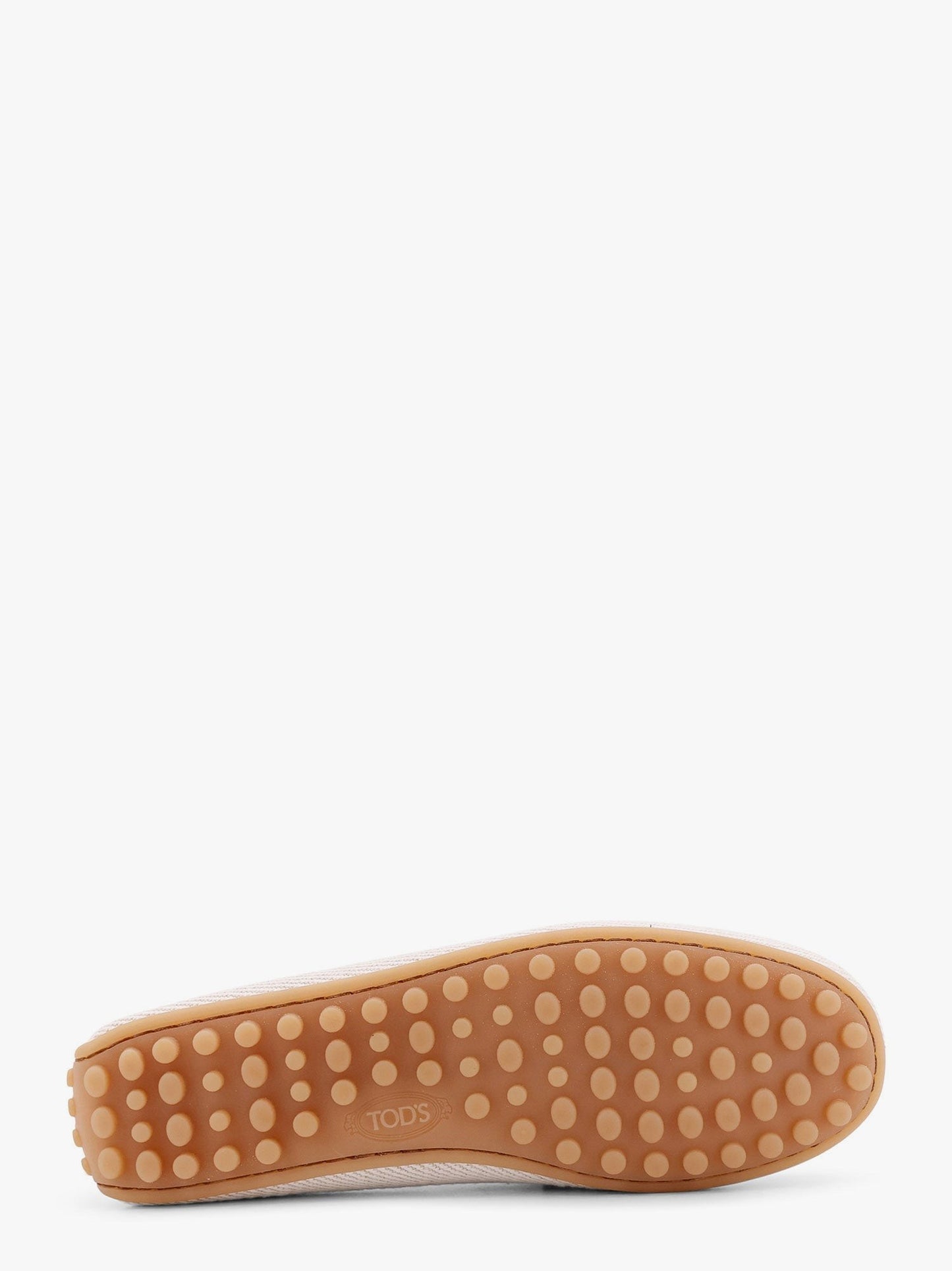 TOD'S Canvas loafer with t timeless detail