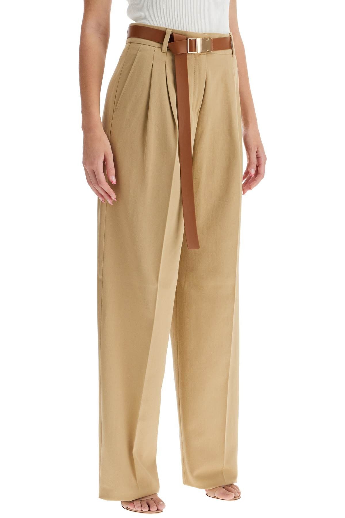 MAX MARA STUDIO canvas pants for men or