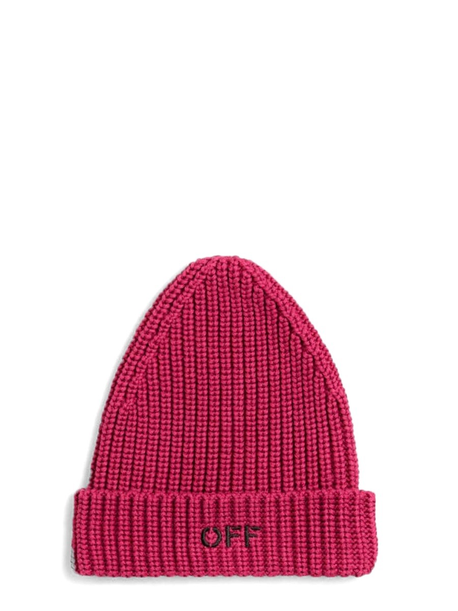 Off-white CAPPELLO BEANIE CON LOGO