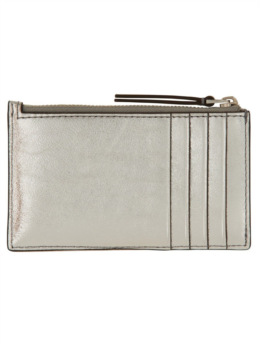 Tory Burch CARD HOLDER "KIRA" WITH ZIPPER