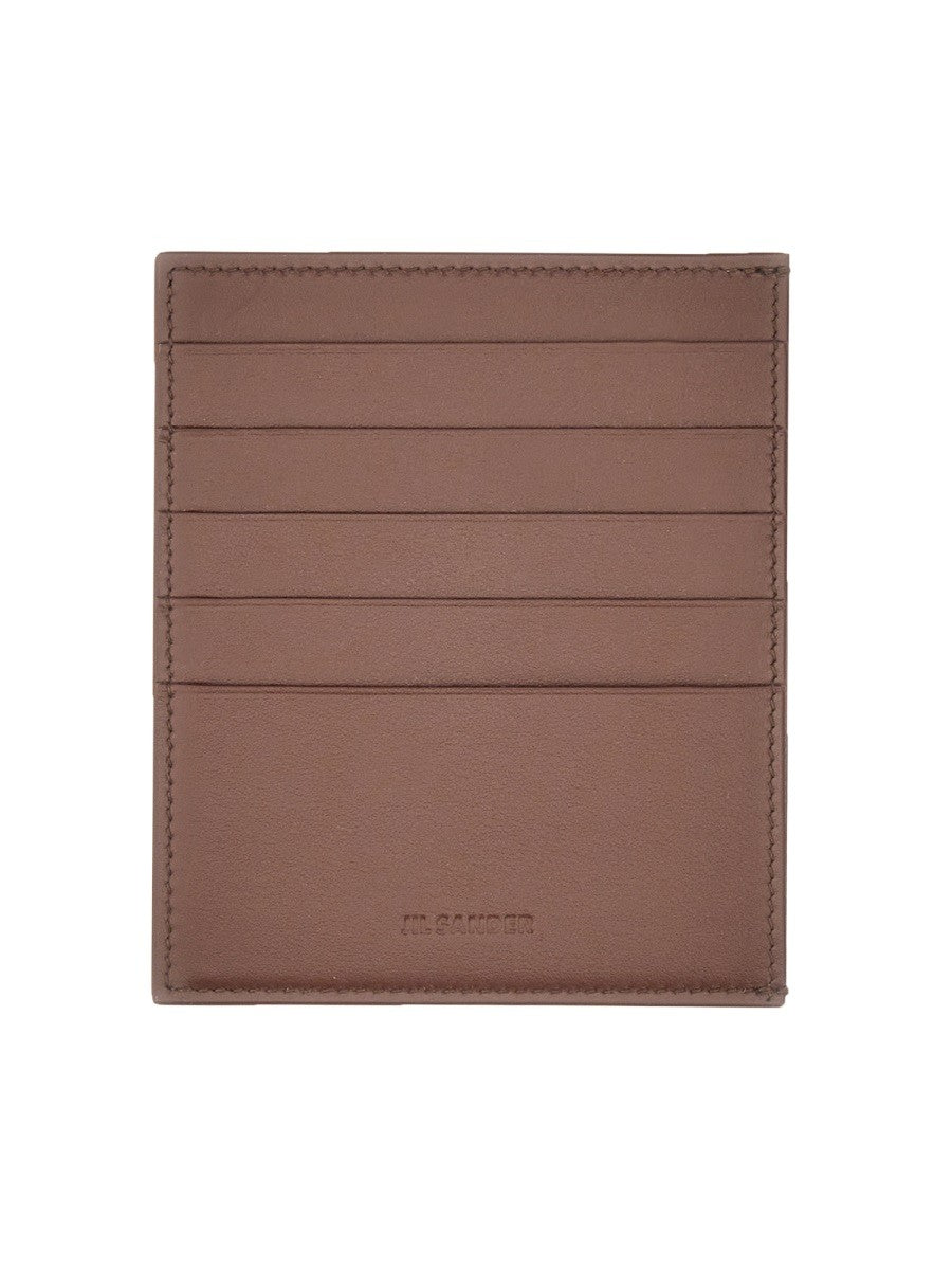 JIL SANDER CARD HOLDER WITH LOGO