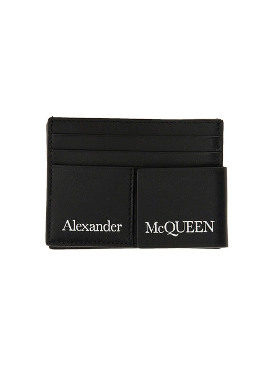 Alexander Mcqueen CARD HOLDER WITH LOGO