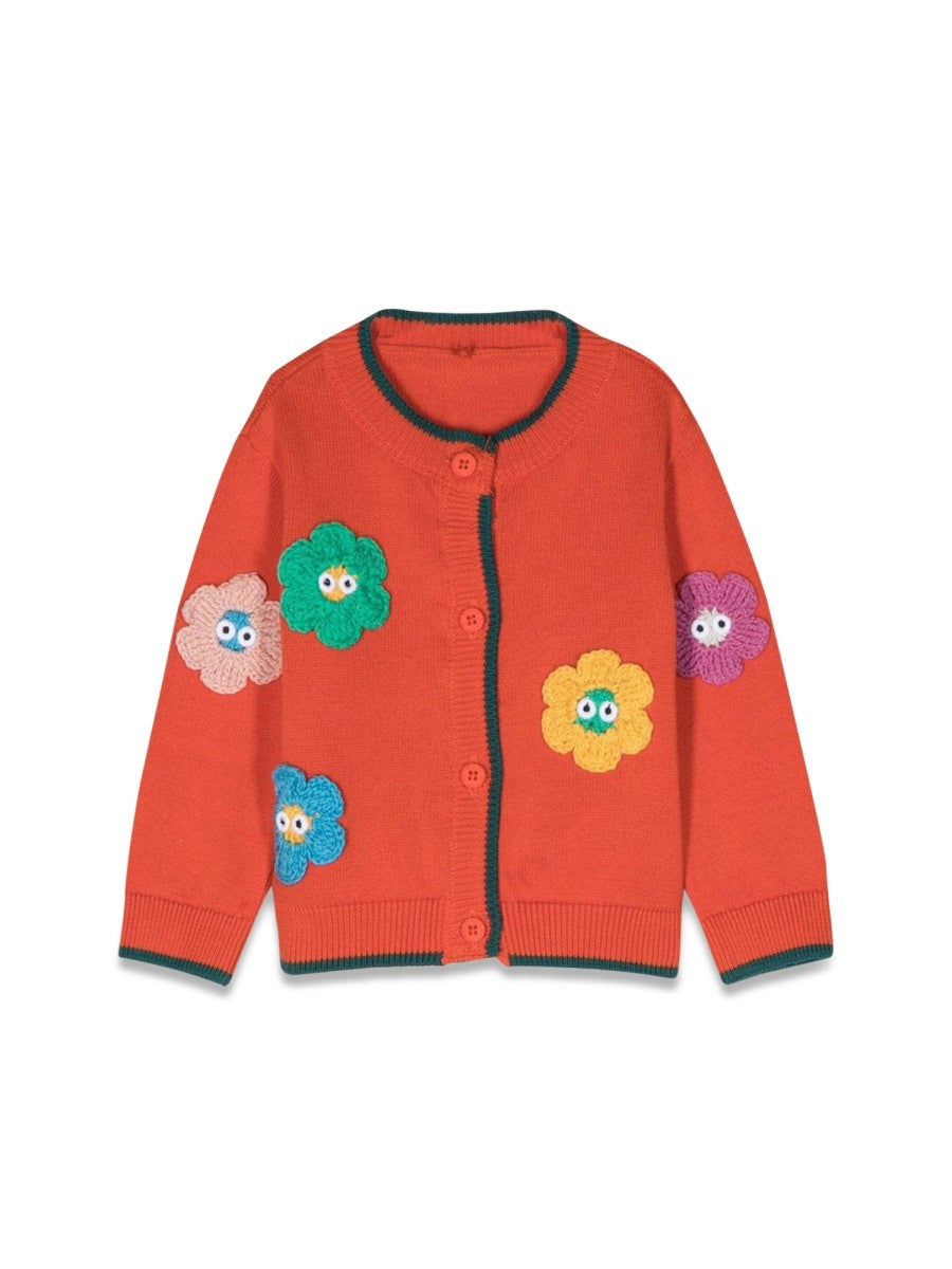 stella mccartney CARDIGAN FLOWERS