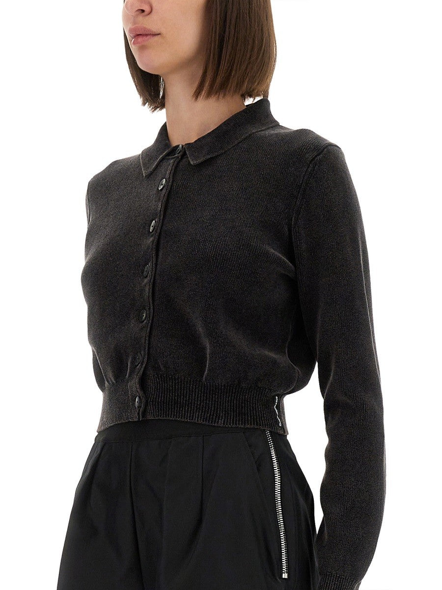 Alexander Wang CARDIGAN WITH COLLAR