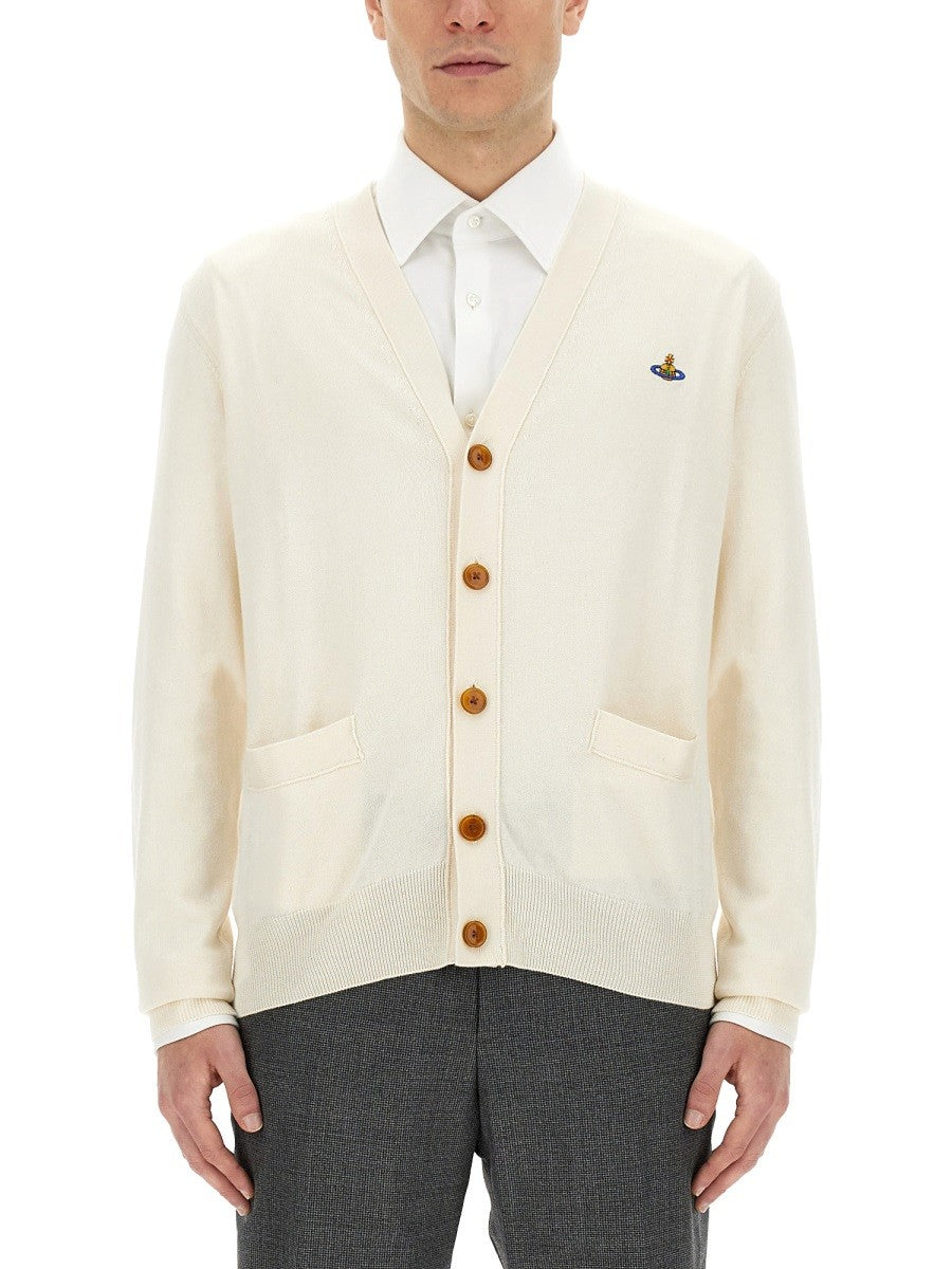 Vivienne Westwood CARDIGAN WITH LOGO