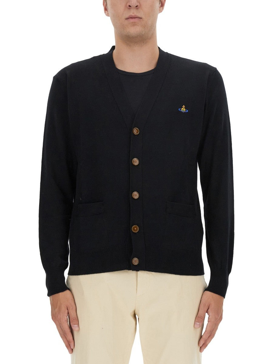 Vivienne Westwood CARDIGAN WITH LOGO