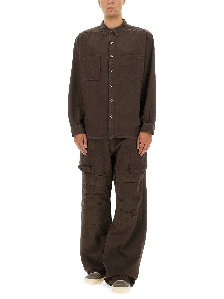 RICK OWENS DRKSHDW CARGO "STEFAN" PANTS