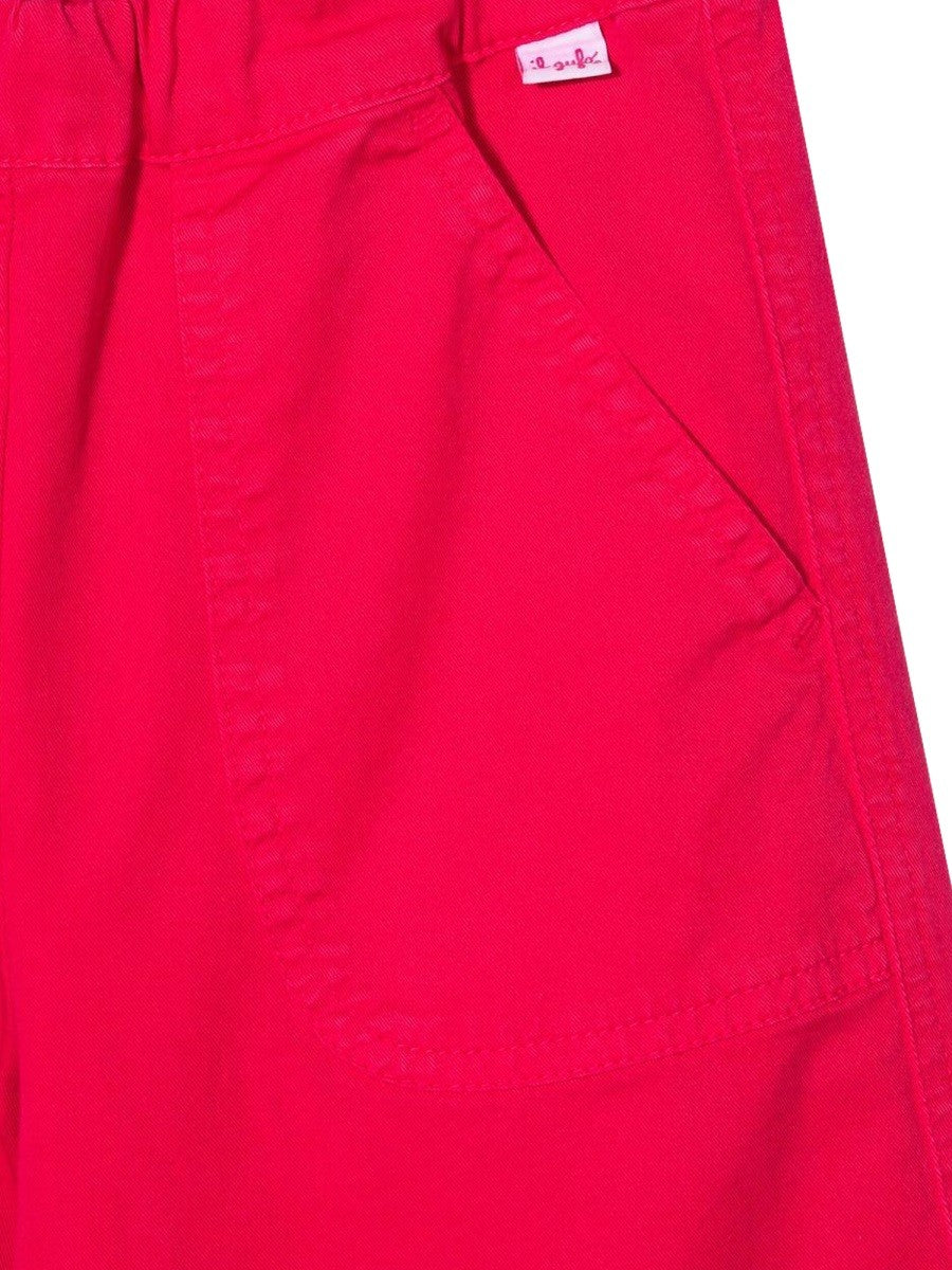 IL GUFO CARMINE RED PANTS