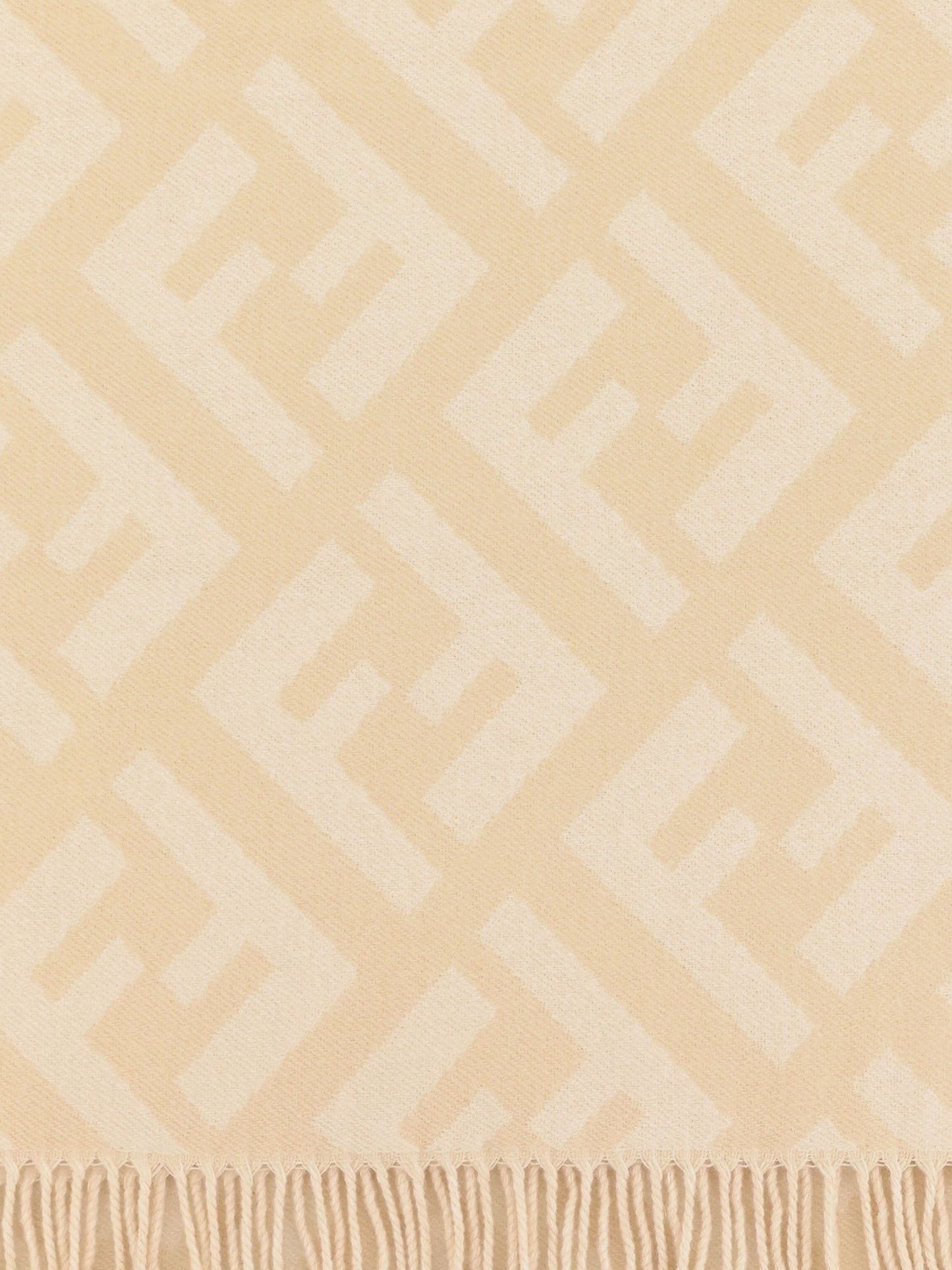 Fendi Cashmere scarf with FF motif